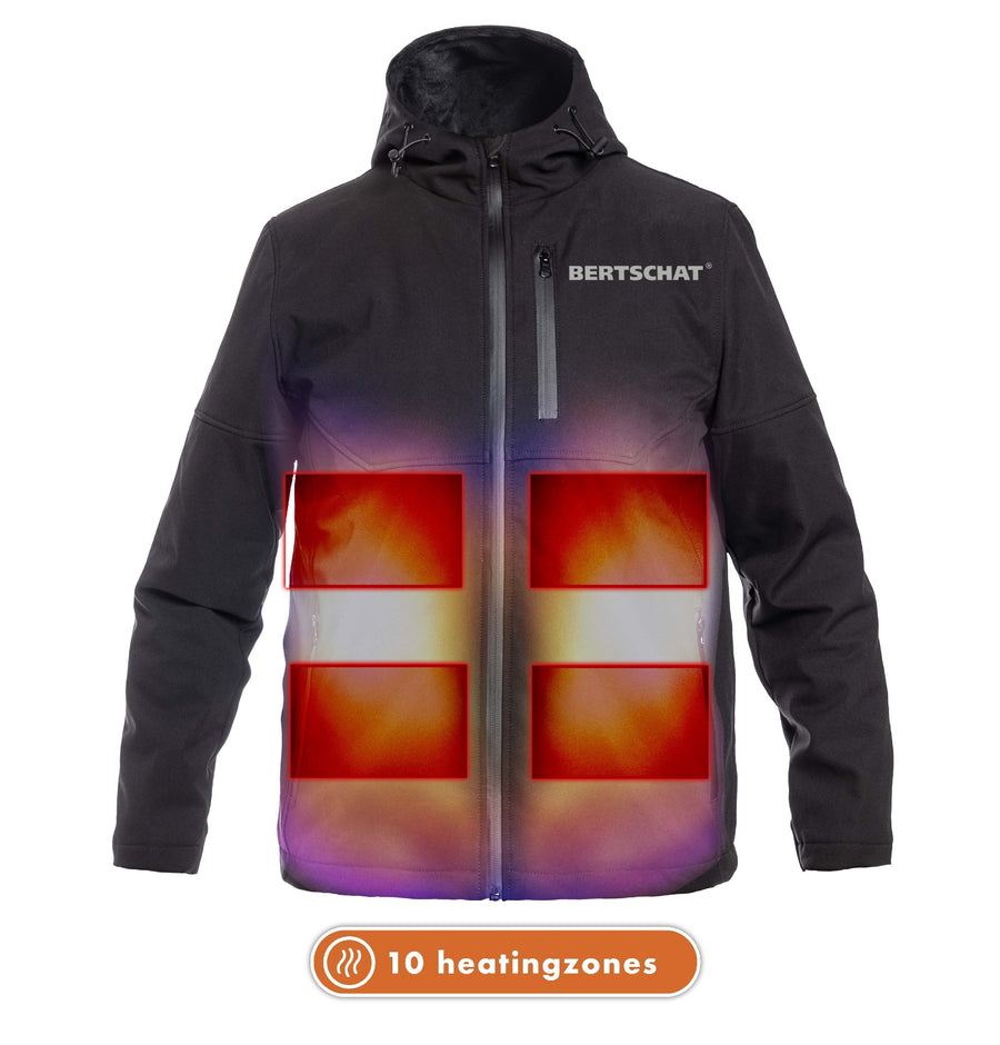 Opvarmet Softshell-jakke - Mænd | Dual Heating