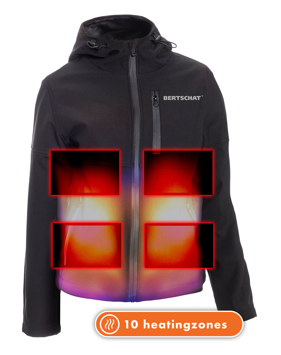 Opvarmet softshell-jakke - Damer | Dual Heating